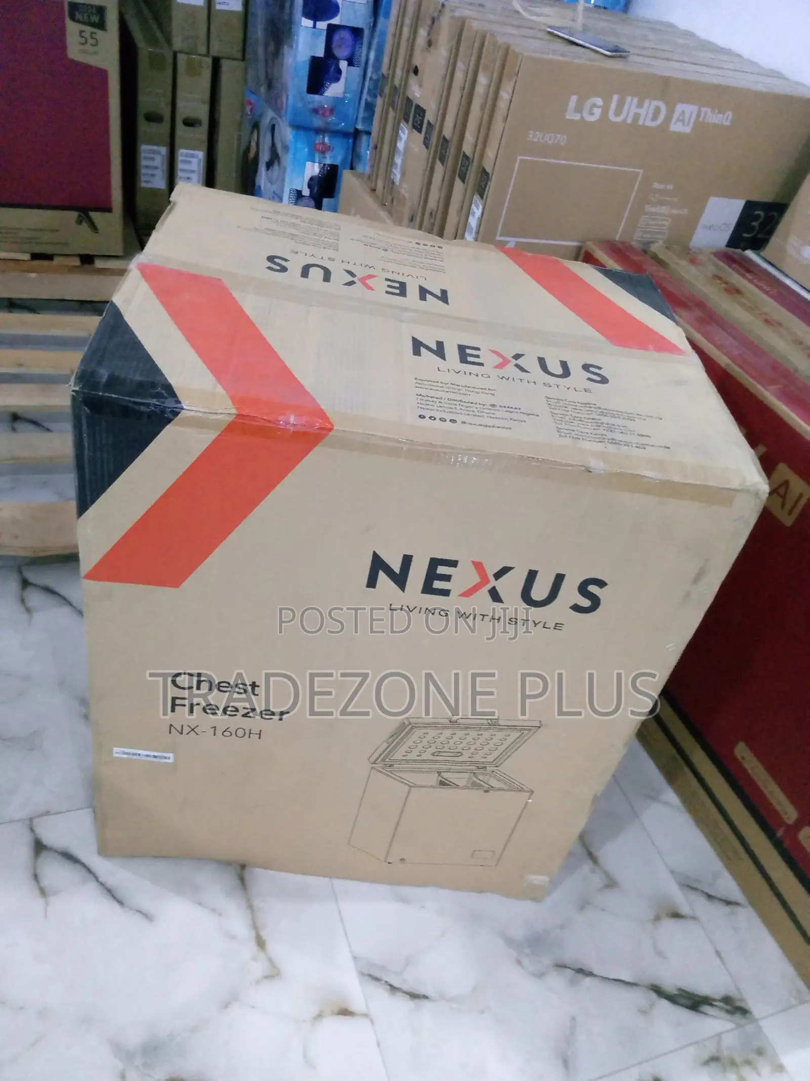 New in Nexus Nx-160h Chest Freezer With Lock