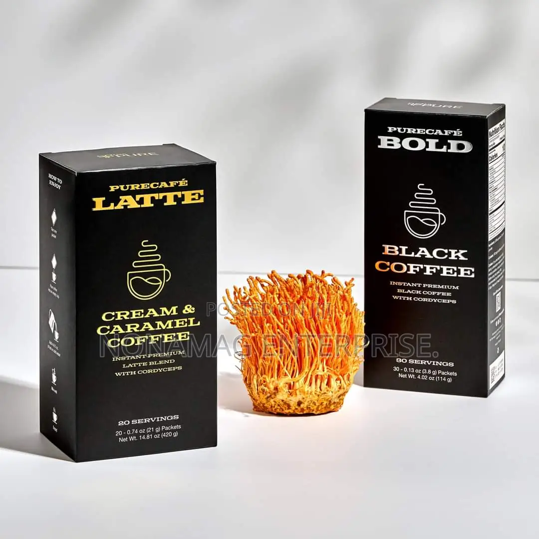 Livepure Cream Caramel, Black Bold Coffee