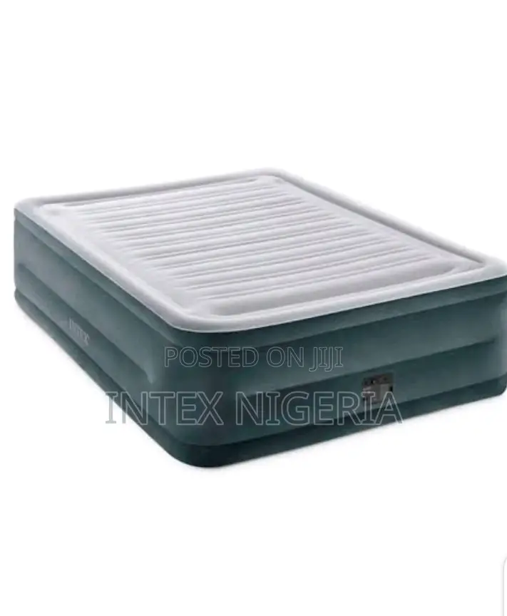 Queen Dura-Beam Comfort-Plush Airbed With Built-in Pump