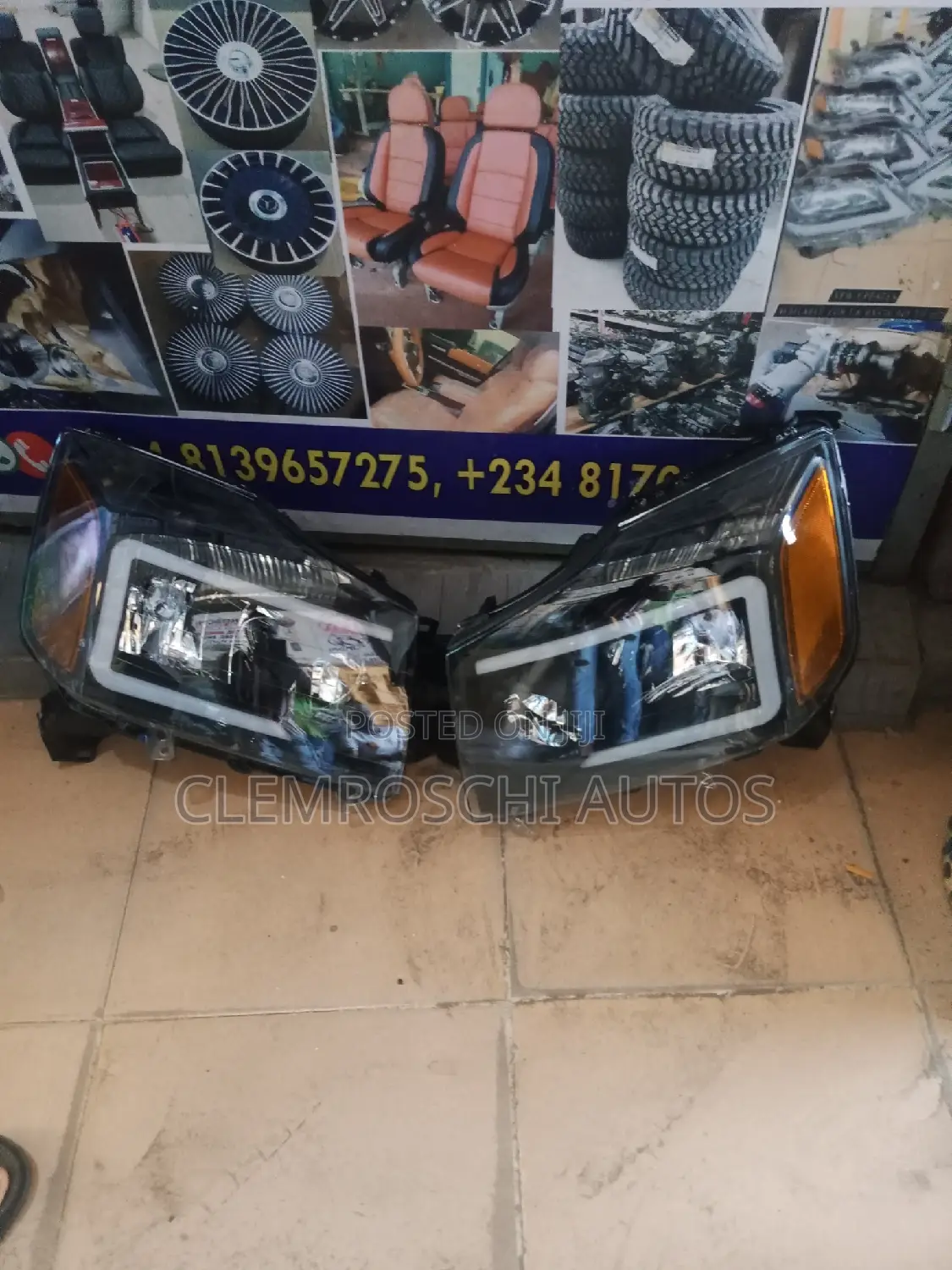 High Quality Certified LED Head Light Nissan Armada 200-2013