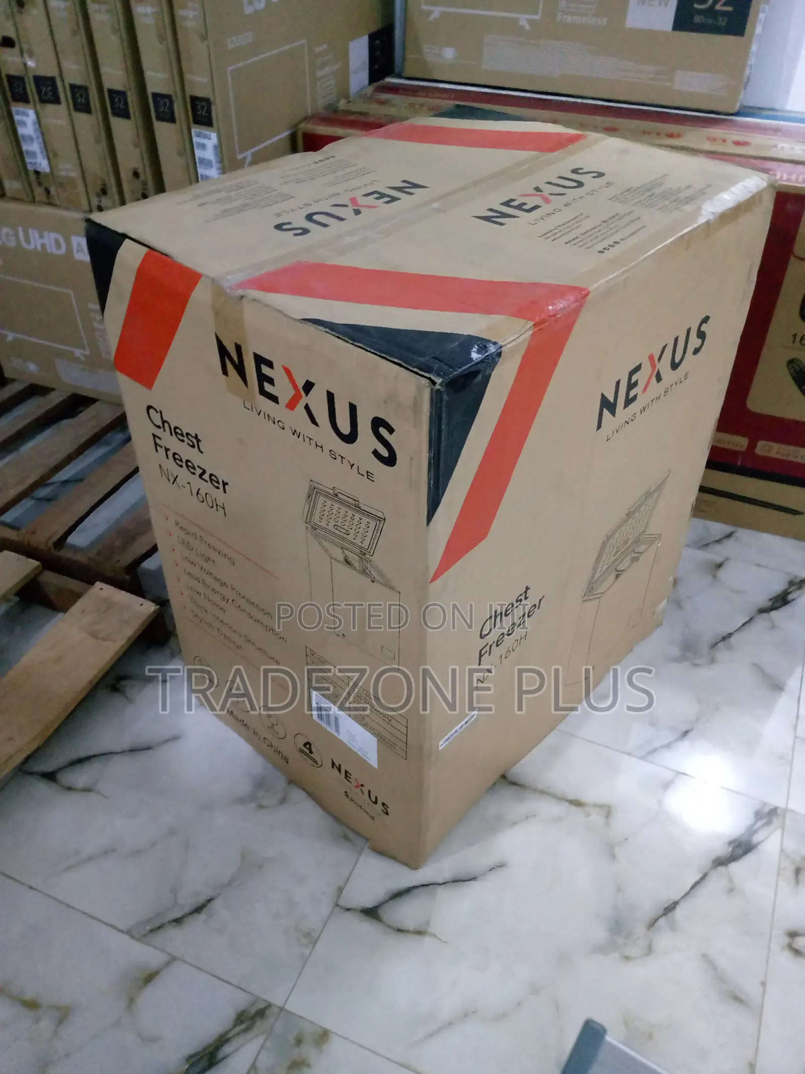 Brand New Nx-160h Chest Freezer [150]Ltr