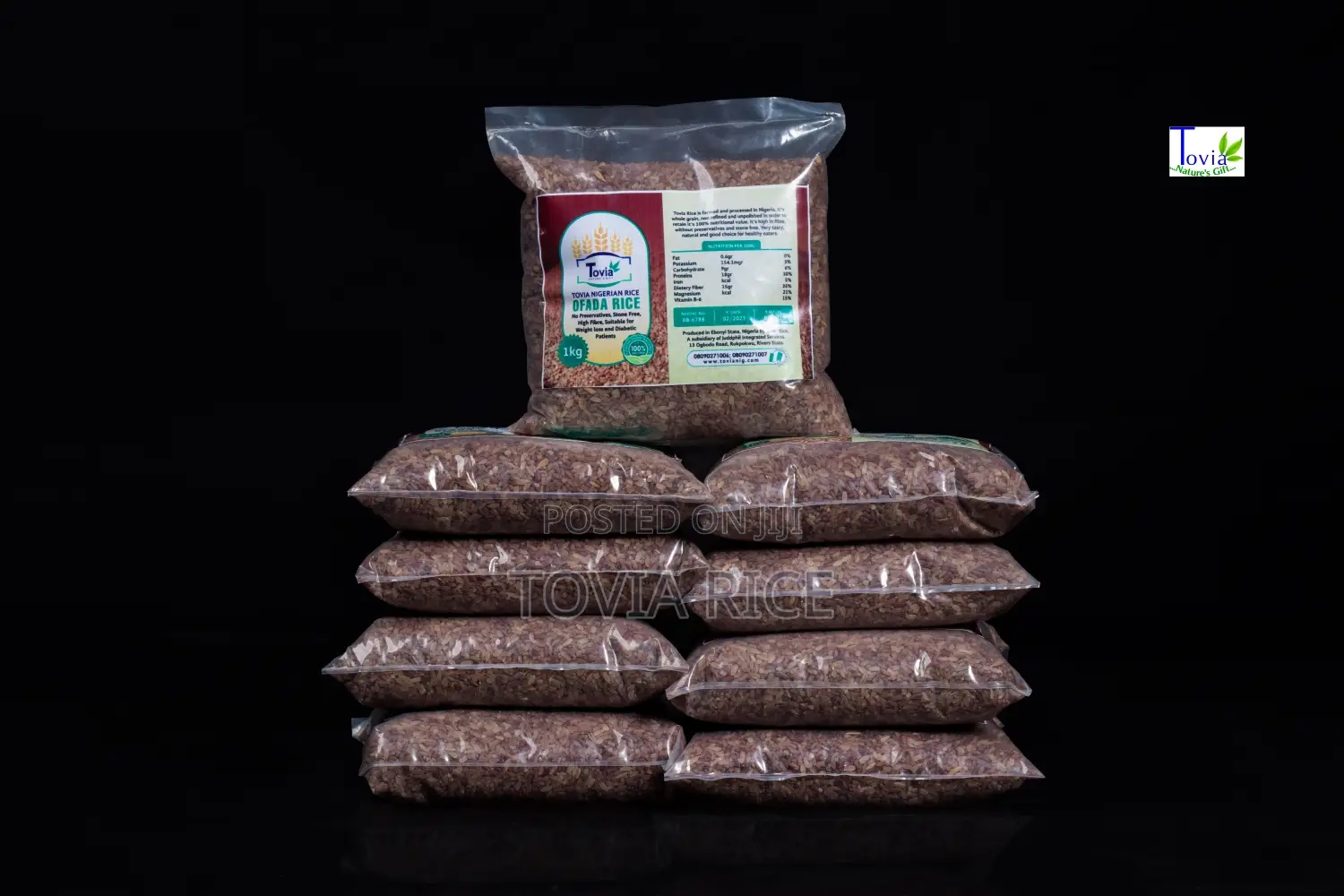 Tovia Ofada Rice 1kg