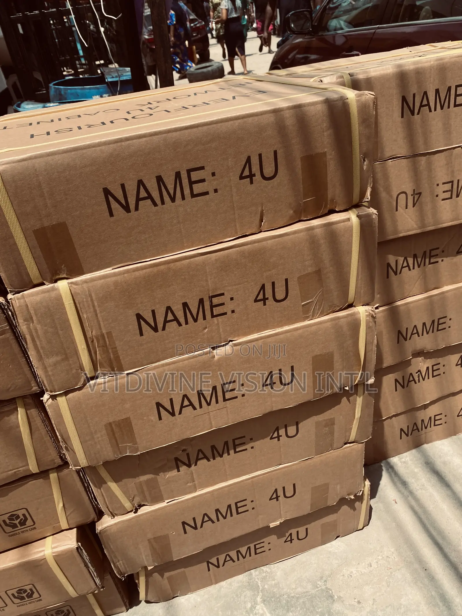 EVER FLOURISH 4U Rack Wall Mount 600x450 Dimension