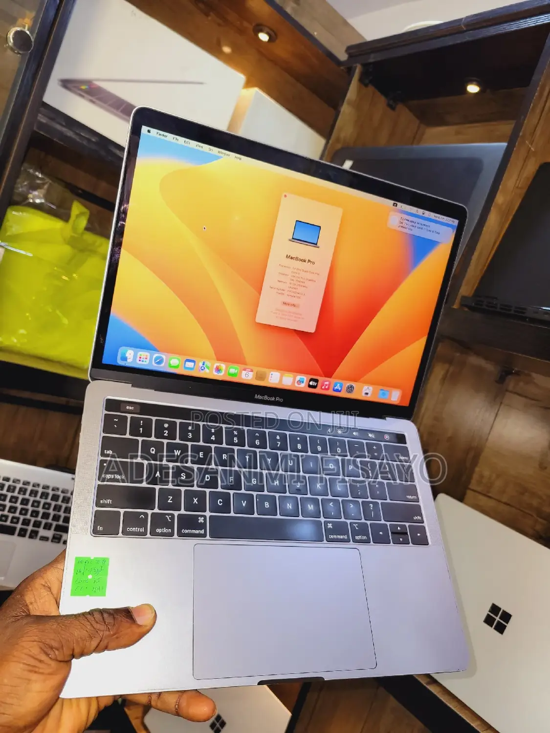 Laptop Apple MacBook 2019 16GB Intel Core i5 SSD 256GB