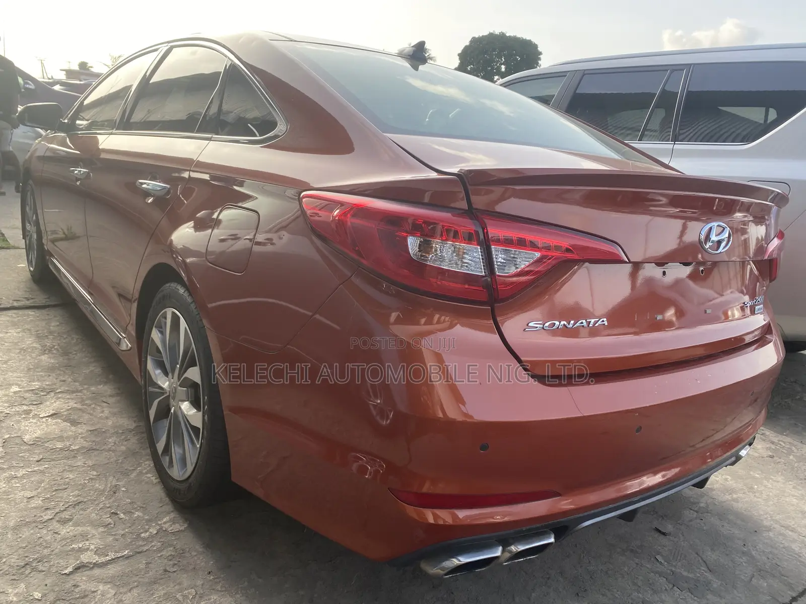 Hyundai Sonata 2015 Orange