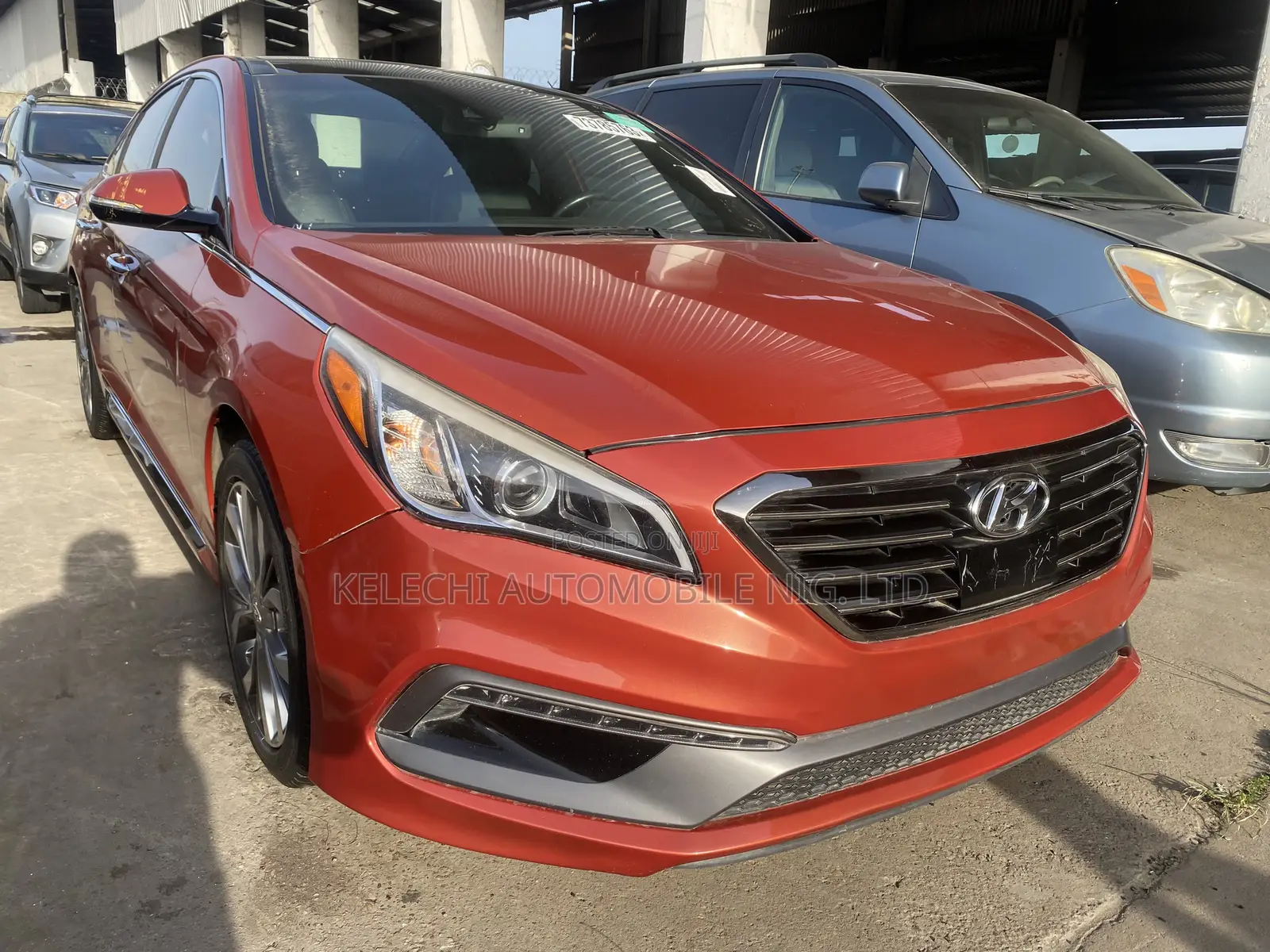 Hyundai Sonata 2015 Orange