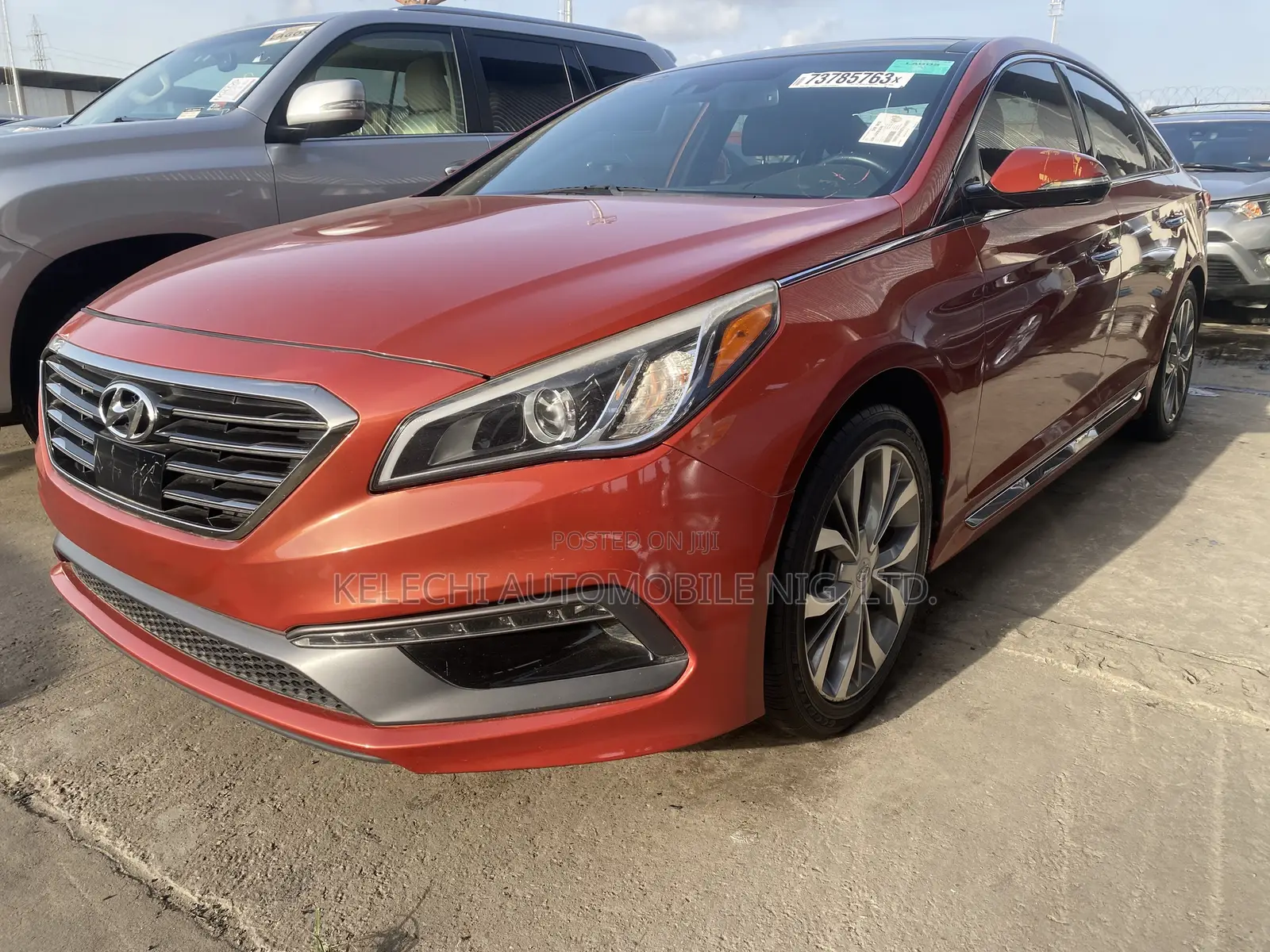 Hyundai Sonata 2015 Orange