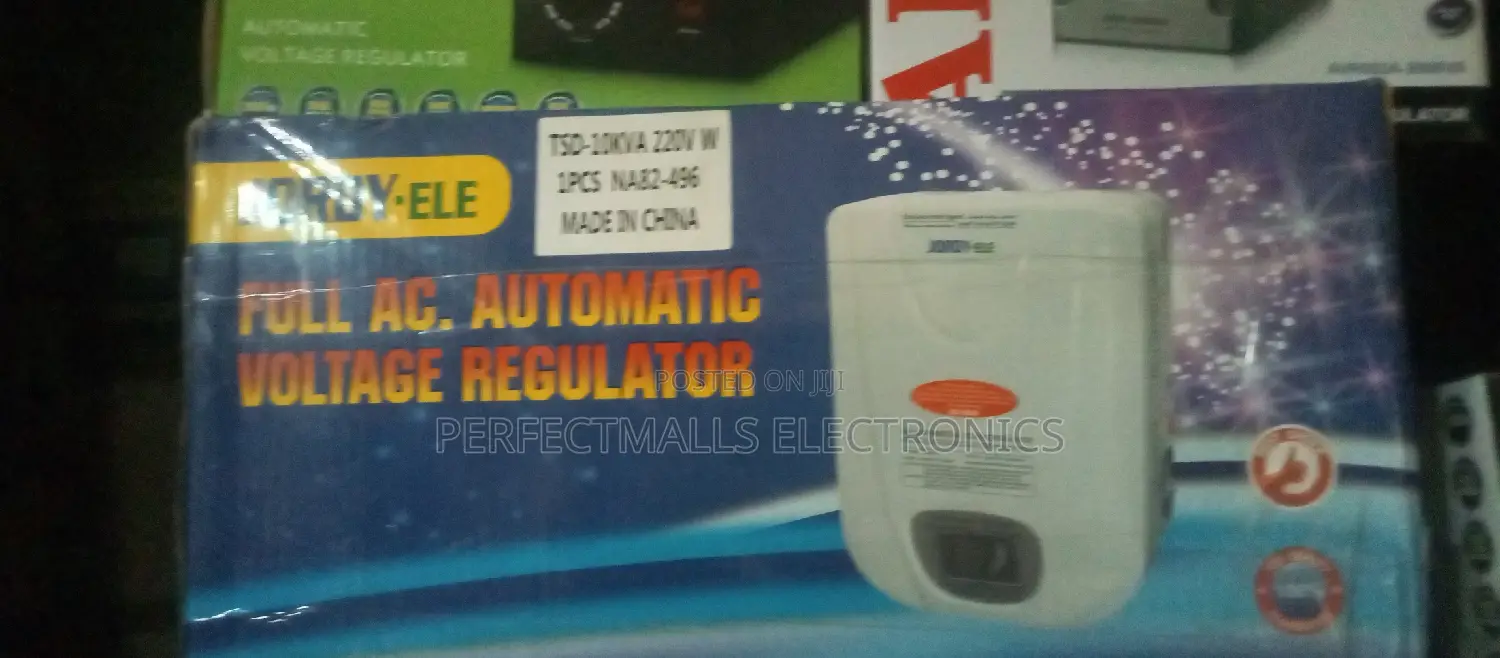 Jordy-Ele 10kva Fully Automatic Voltage Stabilizer 80-280v