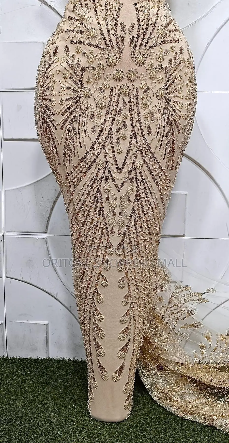Exotic Luxury Handbeaded Lace (5yards) Wholesales Price