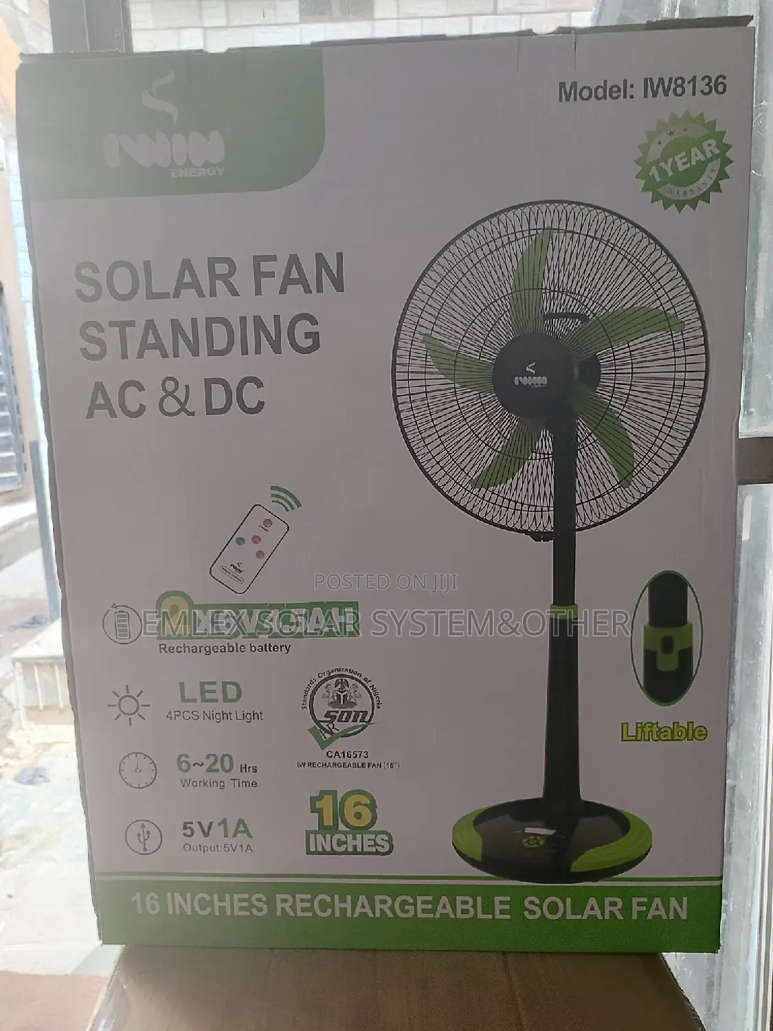 Iwin 16inches Solar