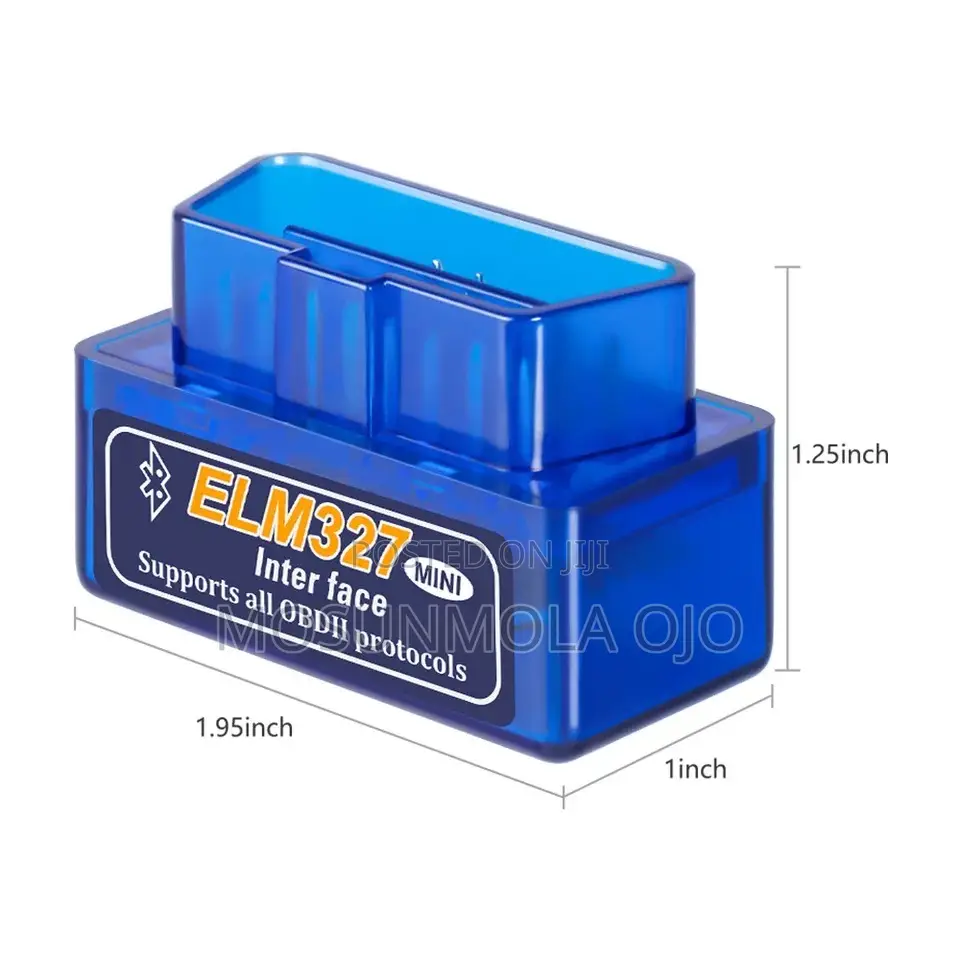V1.5 ELM327 Bluetooth OBD2 Car Diagnostic Scanner - White