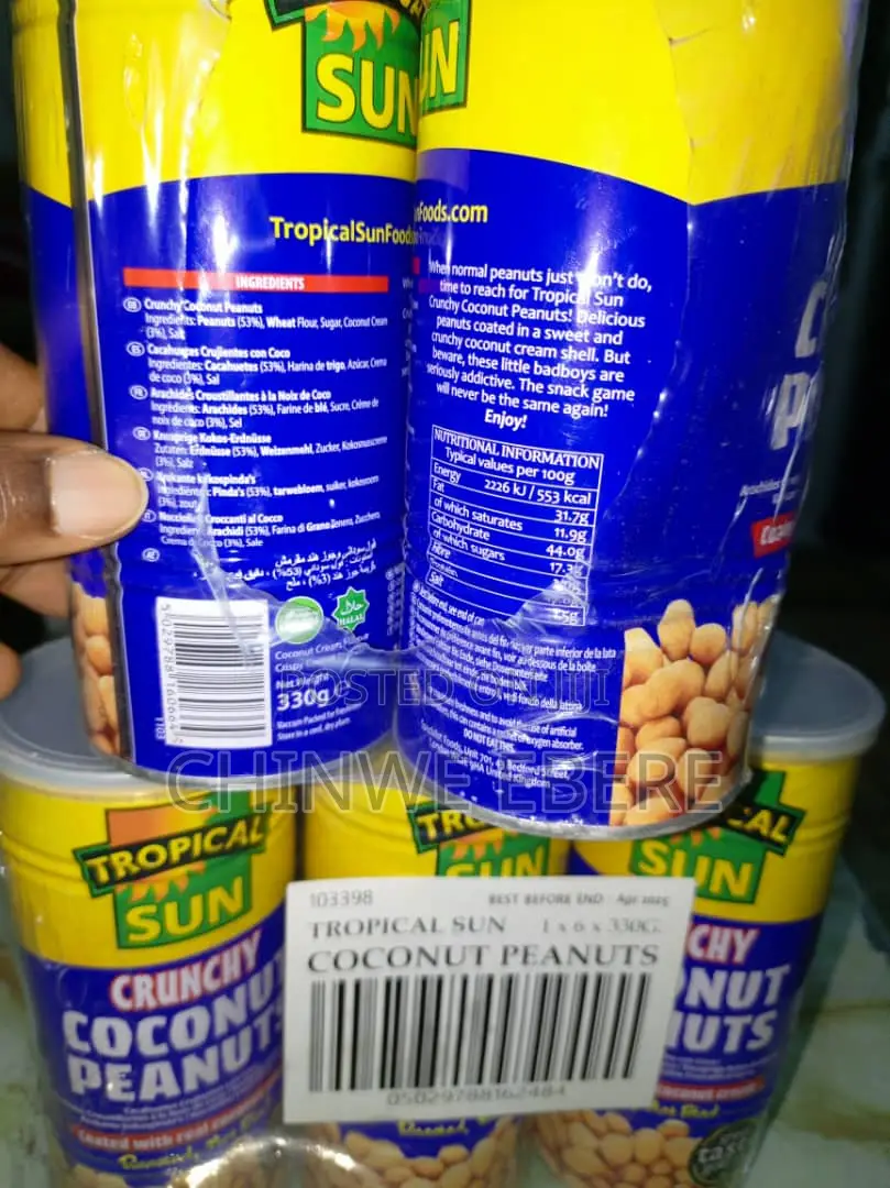 Tropical Sun Crunchy Coconut Peanuts