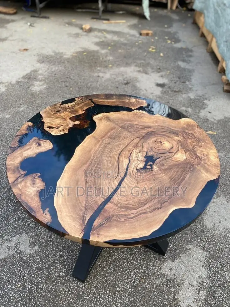 Stylish Wooden Epoxy Table