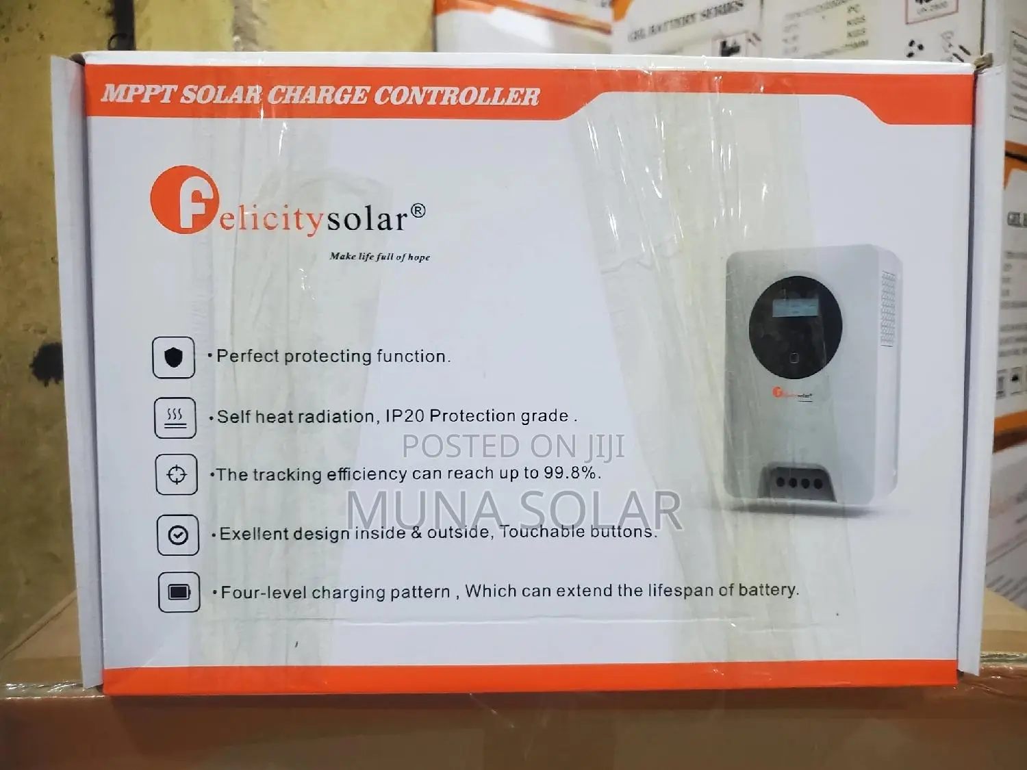 60ah 12v to 48v Felicity Charge Controller