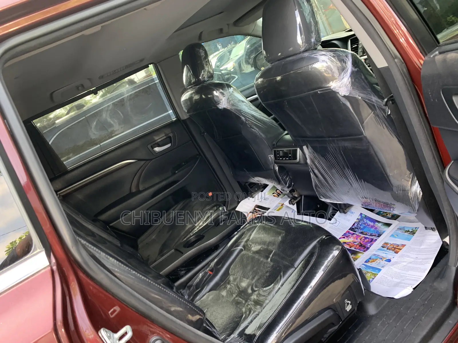 Toyota Highlander 2017 Red