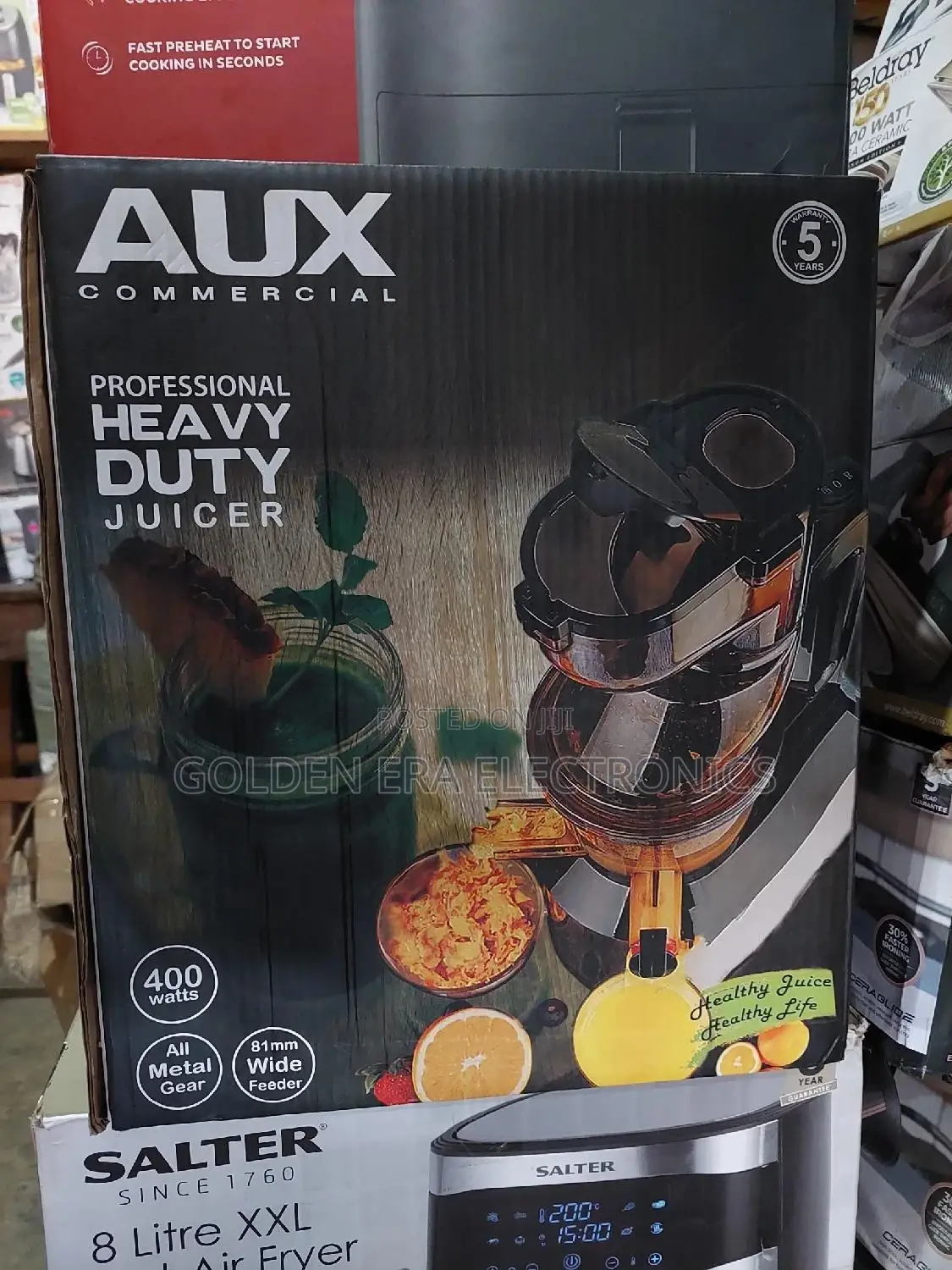 Original AUX Heavy Duty Slow Juicer. From Australia
