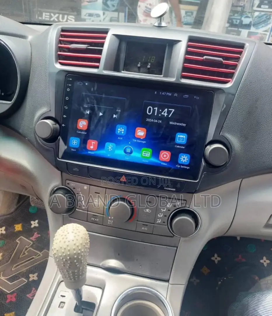 2008-2013 Toyota Highlander Android Navigation System