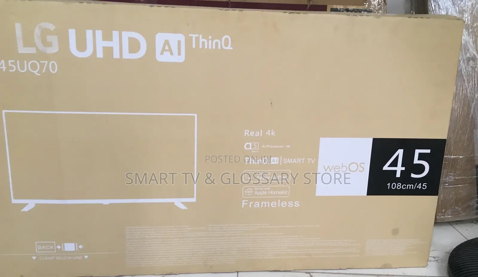 LG 45 Inches Frameless Tv