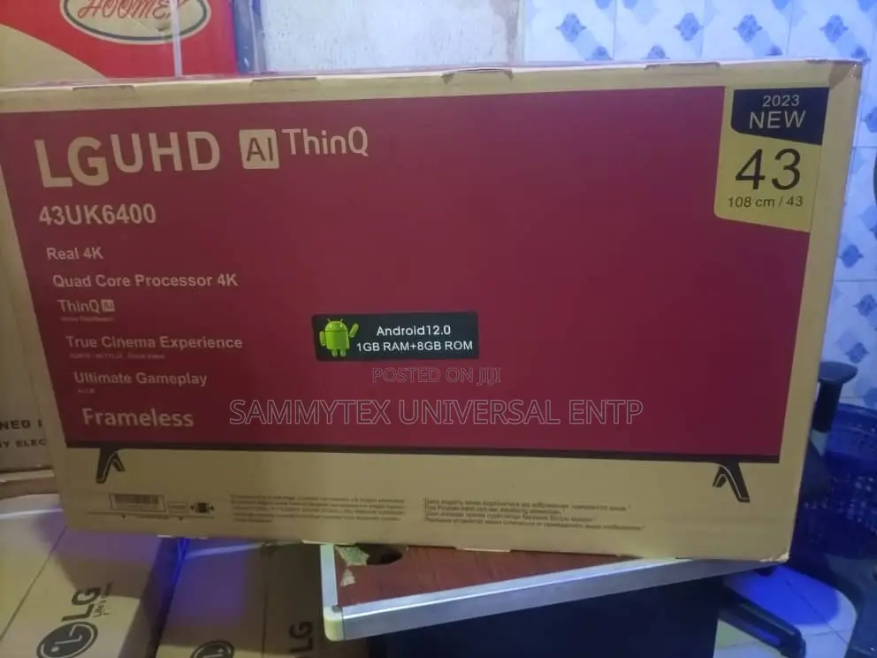 New Polystar Smart Led TV 43 Inches Wit 2years Warranty