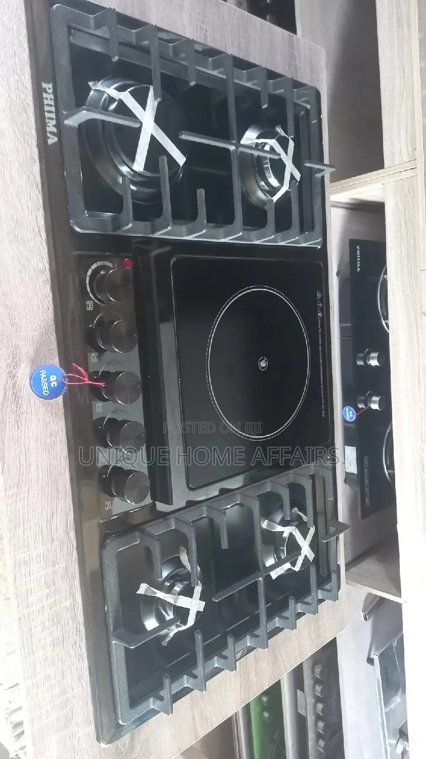 90cm 4 Gas And 1 Electric Burner