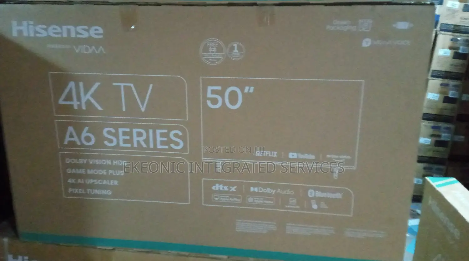 Hisense 50inches Smart TV