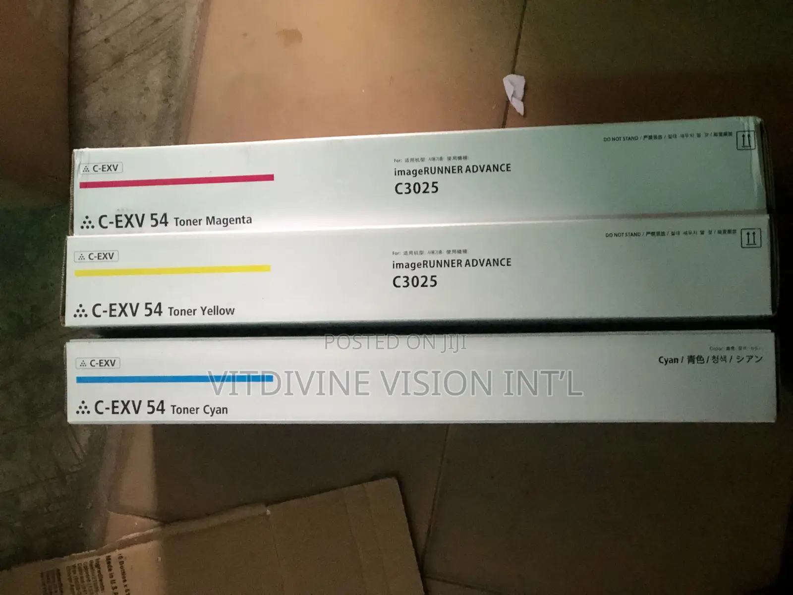 Canon C-Exv. 49 Toner Cartridge Magenta,Cyan,Yellow