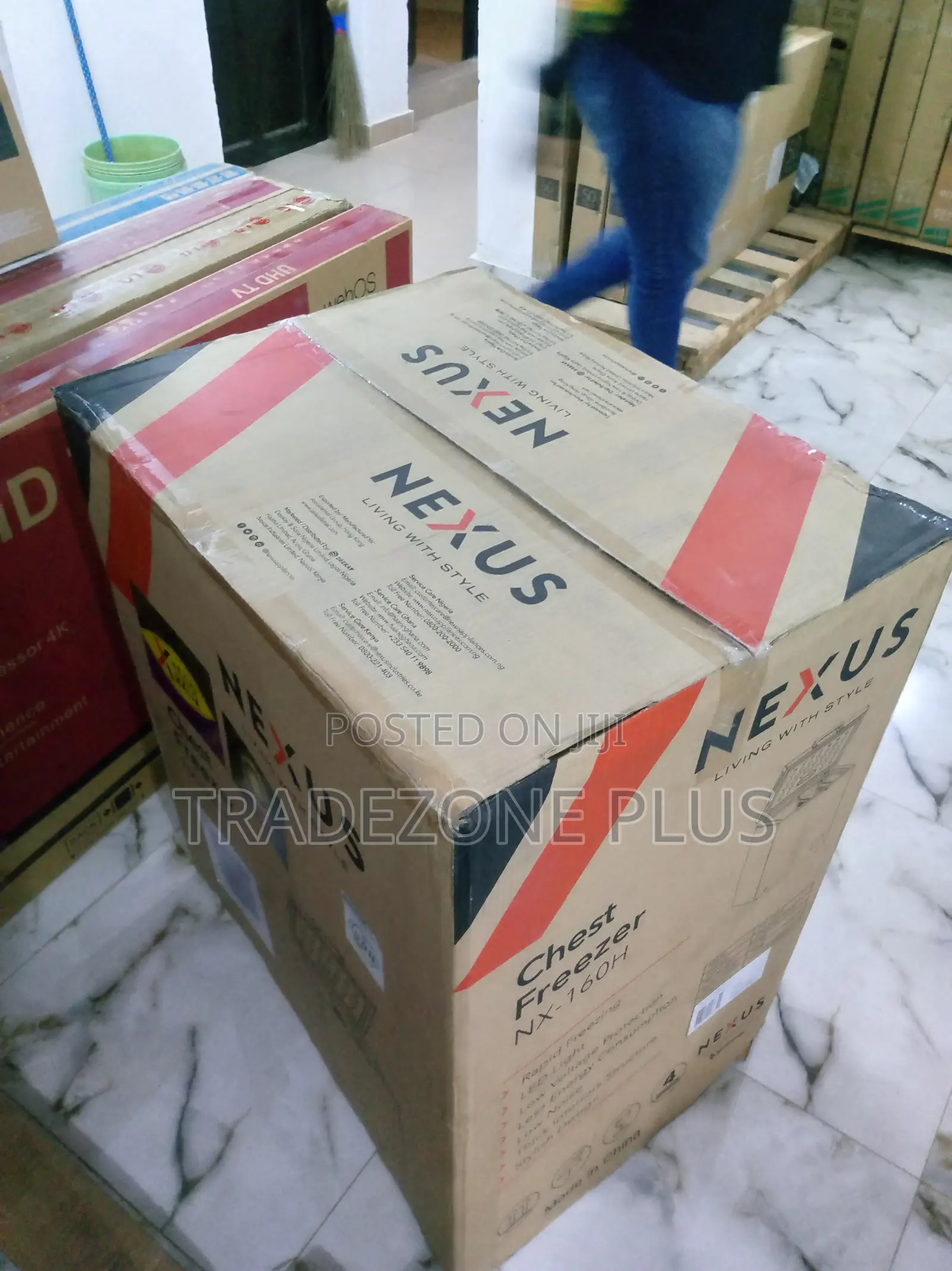 Popular Nx-160h Chest Freezer With Removable Basket