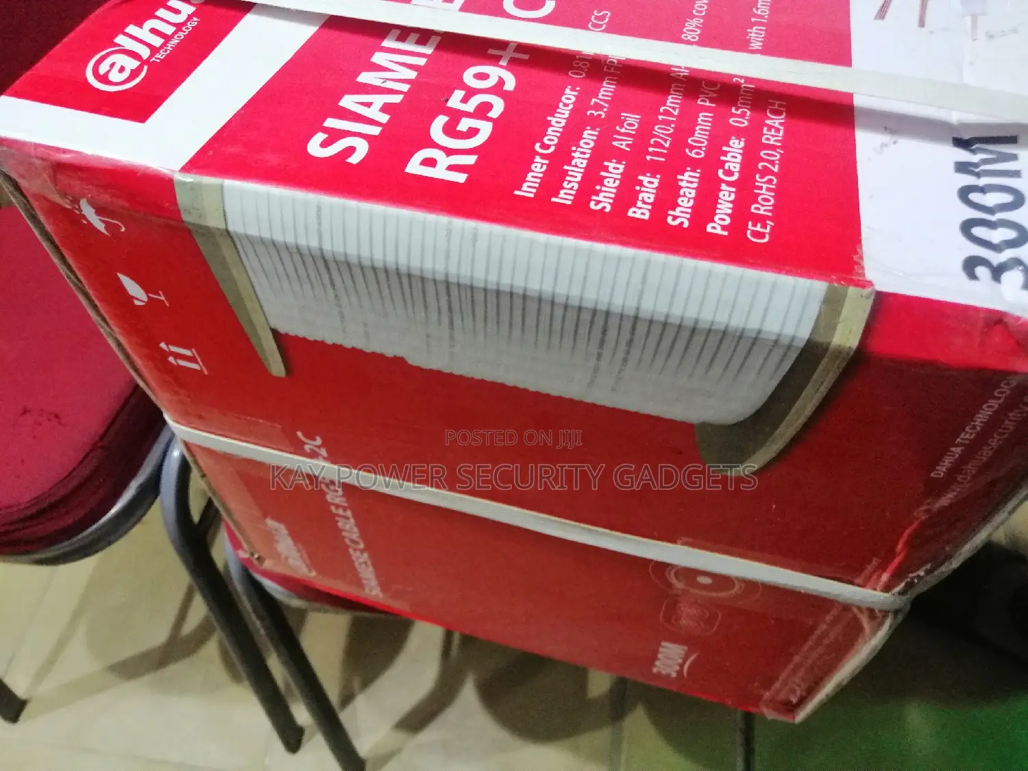 Dahua RG59 305m Meter Cable