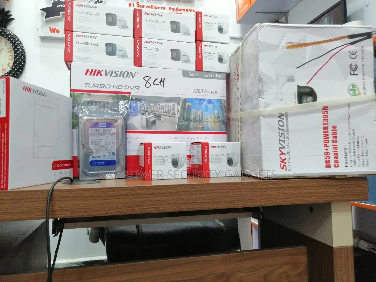 Hikvision 8 Channel Complete Kit