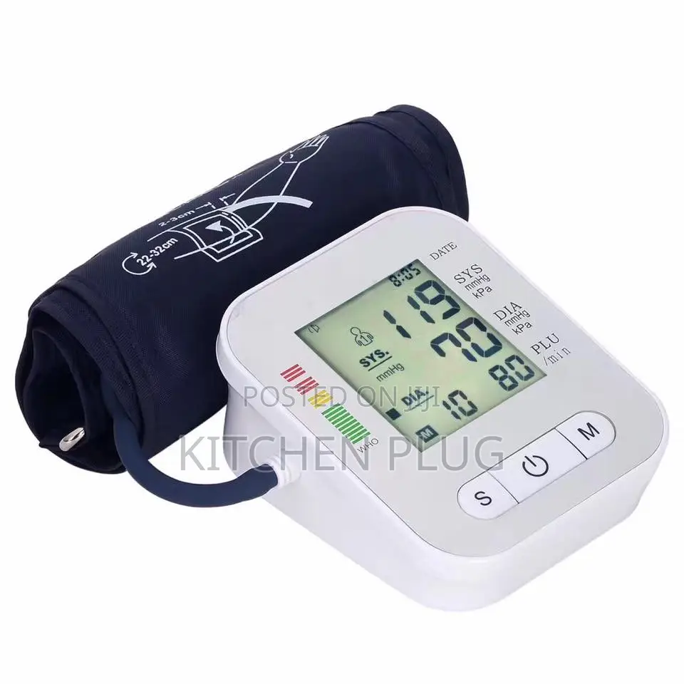 Blood Pressure Monitor Digital With Voice