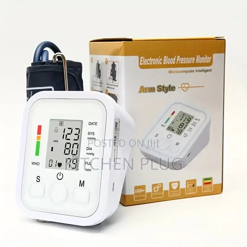 Blood Pressure Monitor Digital With Voice