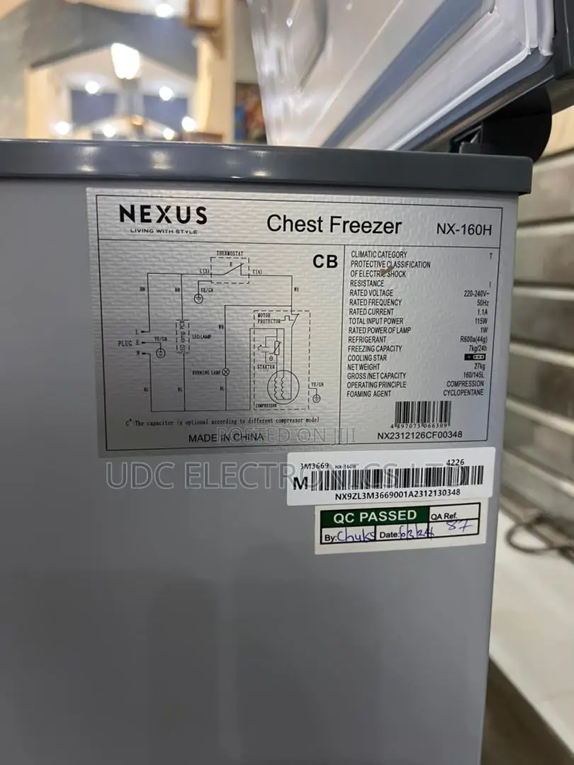 Nexus Nx-160h Freezer