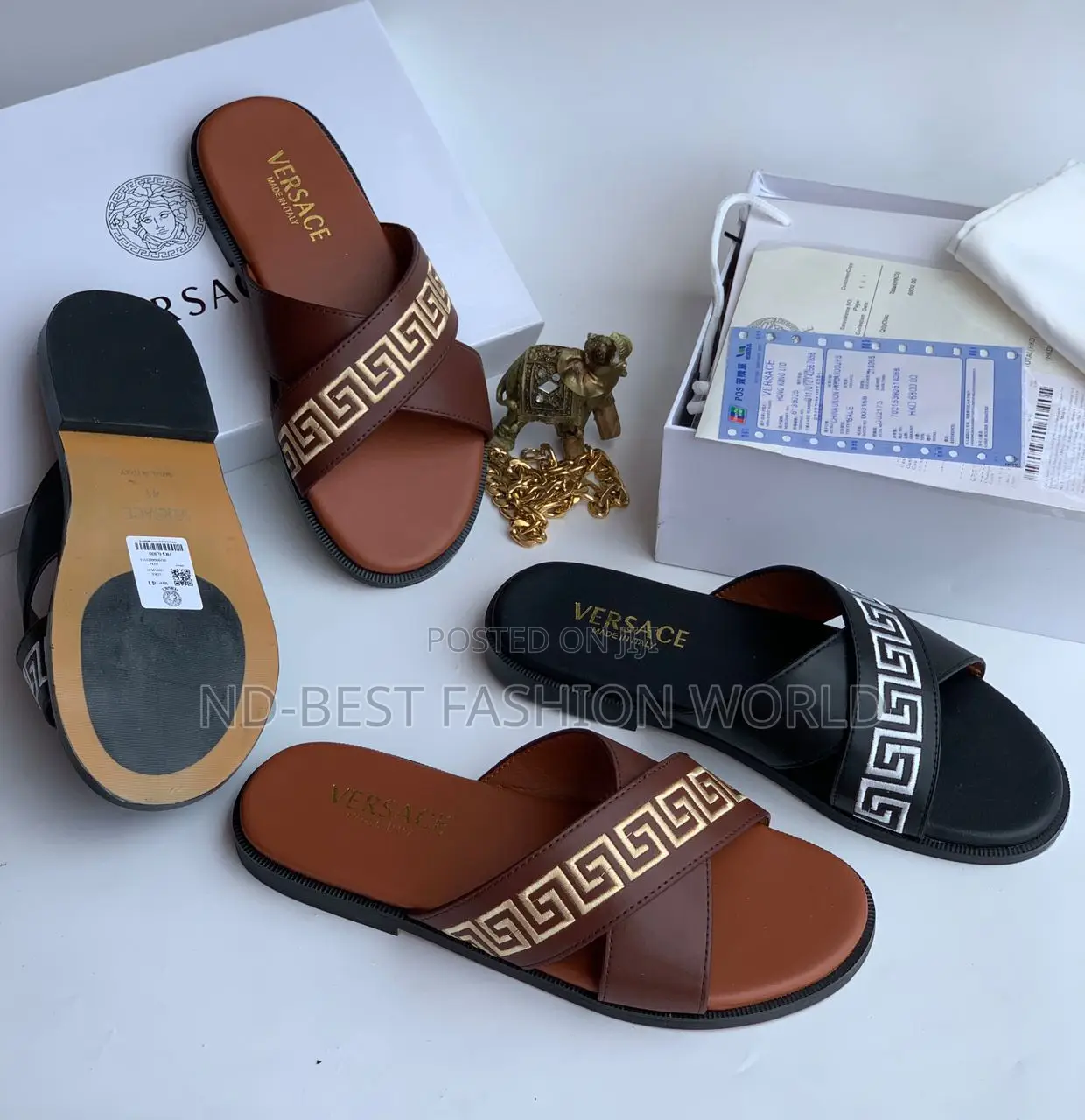 Pure Leather Slippers