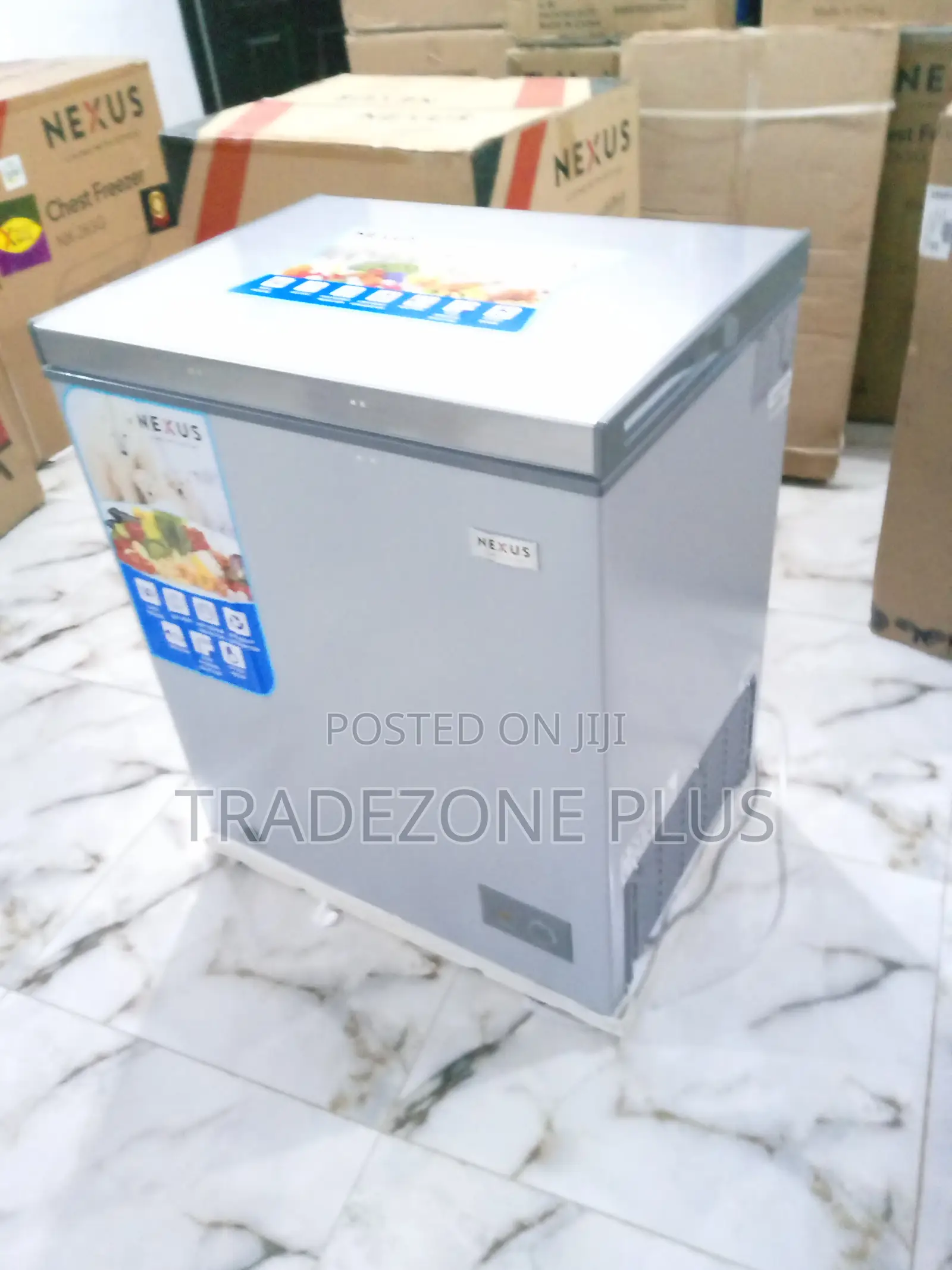 Quality Nexus 150ltr Chest Freezer With Lock