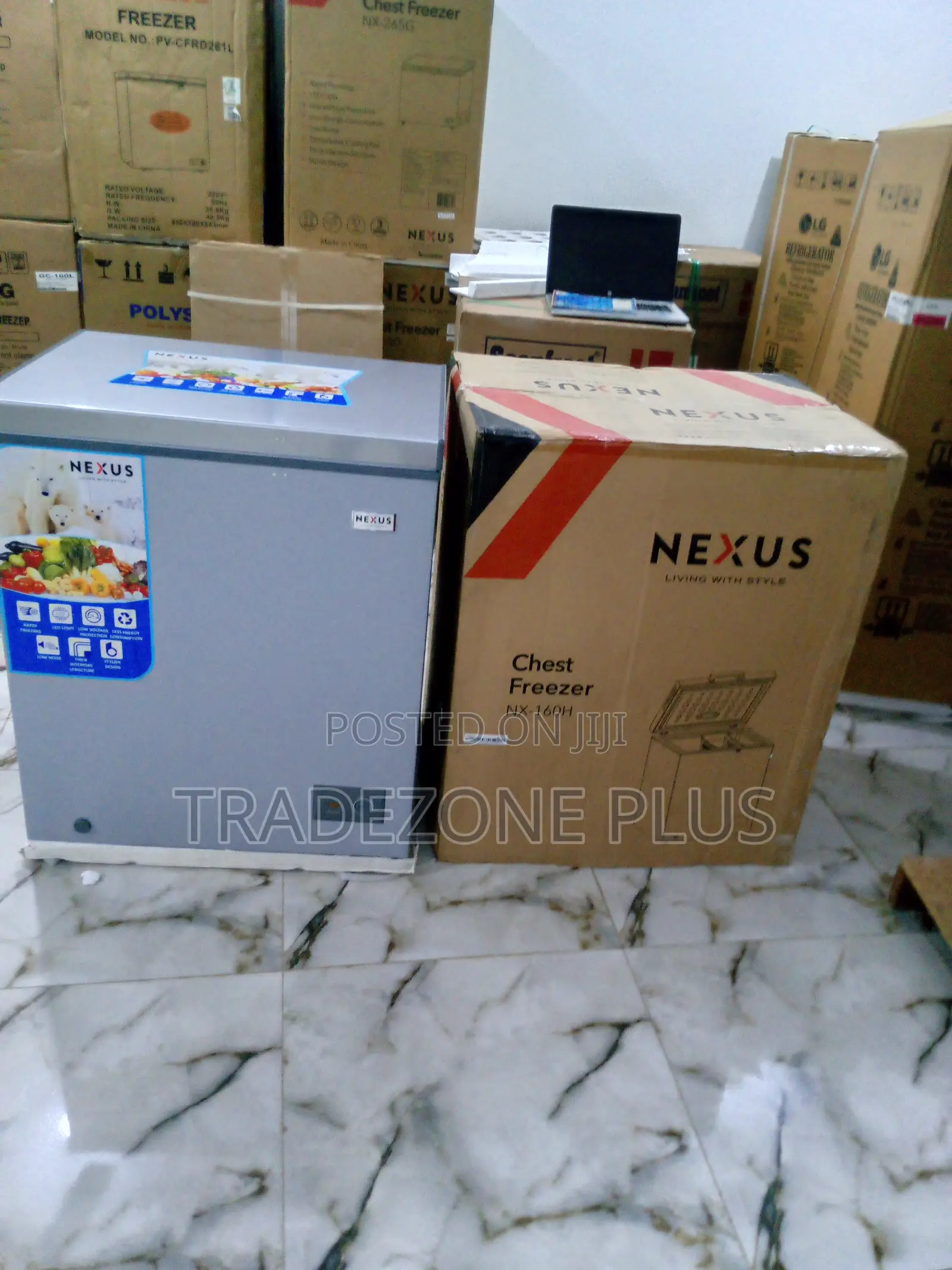 Quality Nexus 150ltr Chest Freezer With Lock