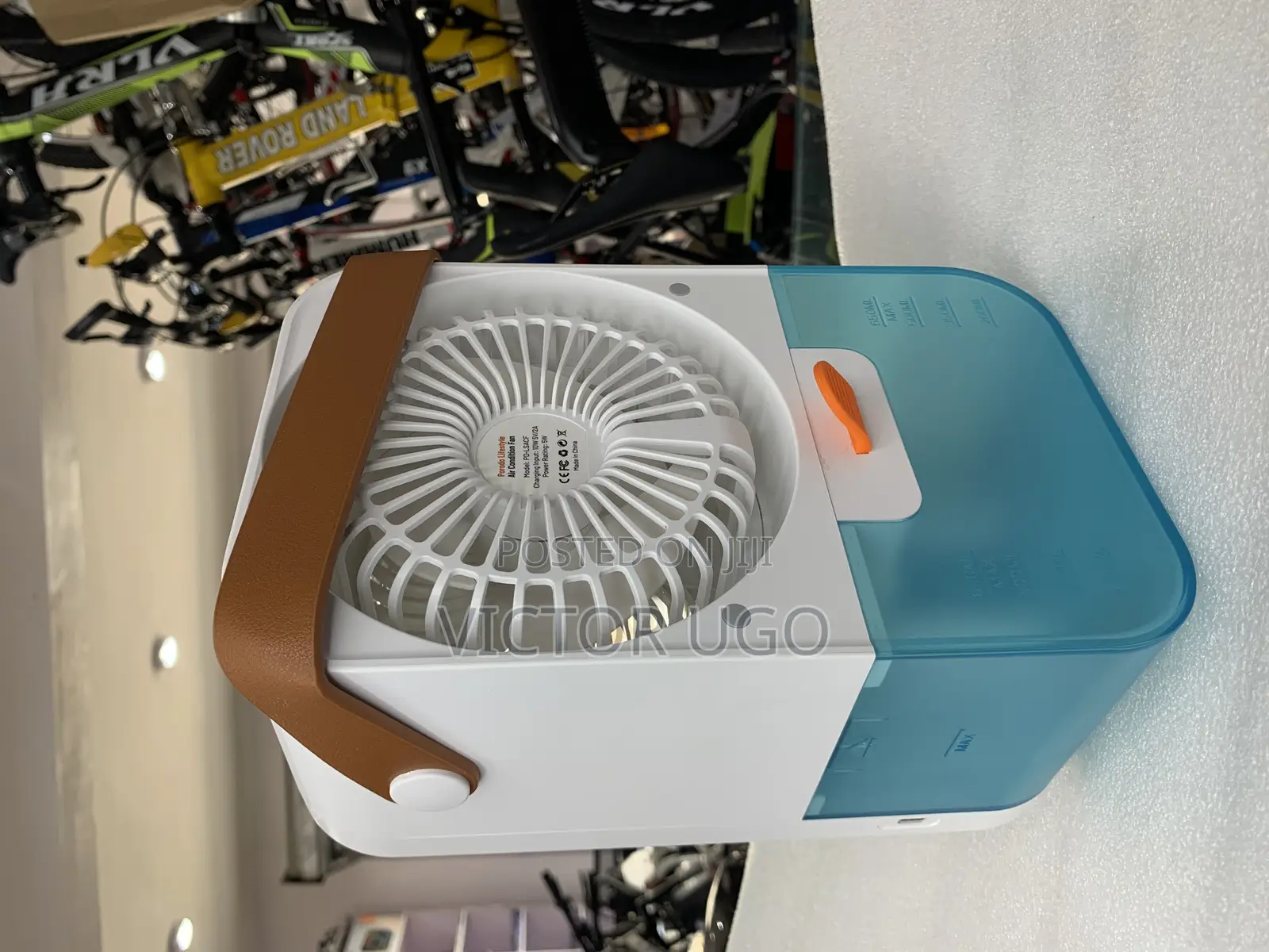 Nano Water and Ice Mist Cooling Fan