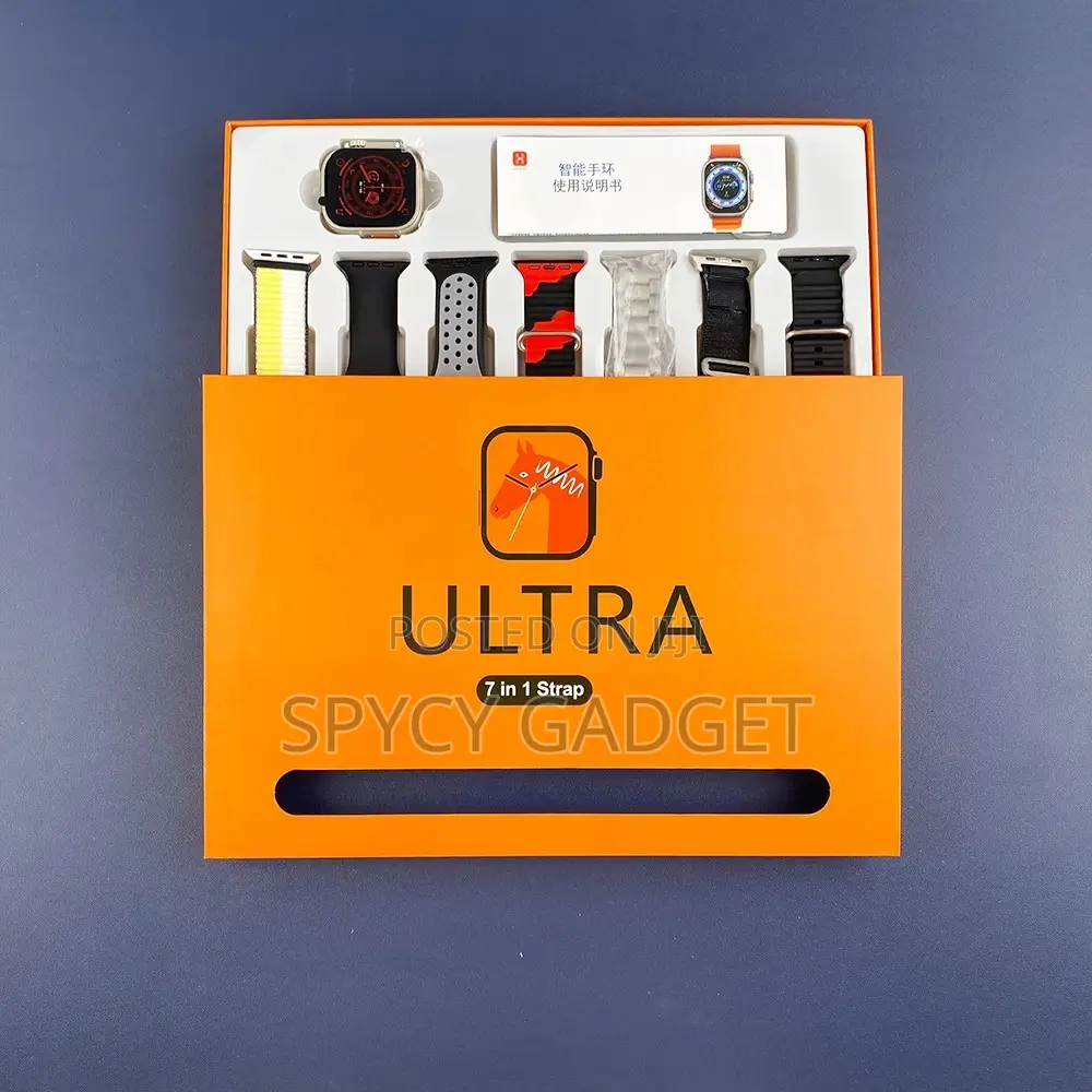 Ultra 7 in 1 Strap Smart Watch 2.0 Infinite Display
