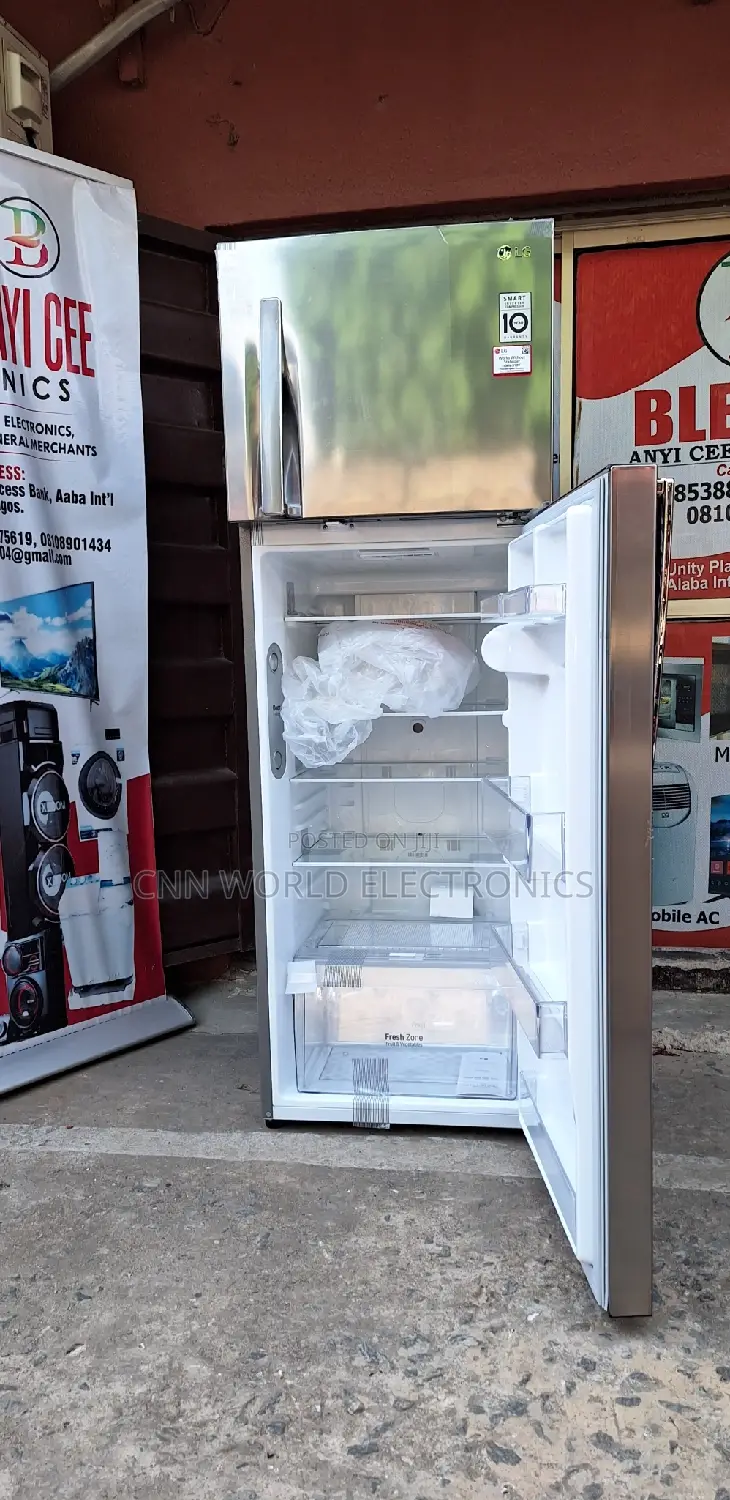 New LG Smart Inverter Refrigerator(308L) Double Door 2years