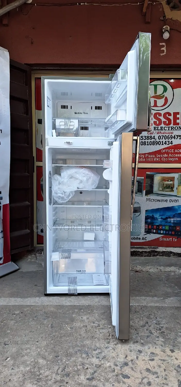 New LG Smart Inverter Refrigerator(308L) Double Door 2years