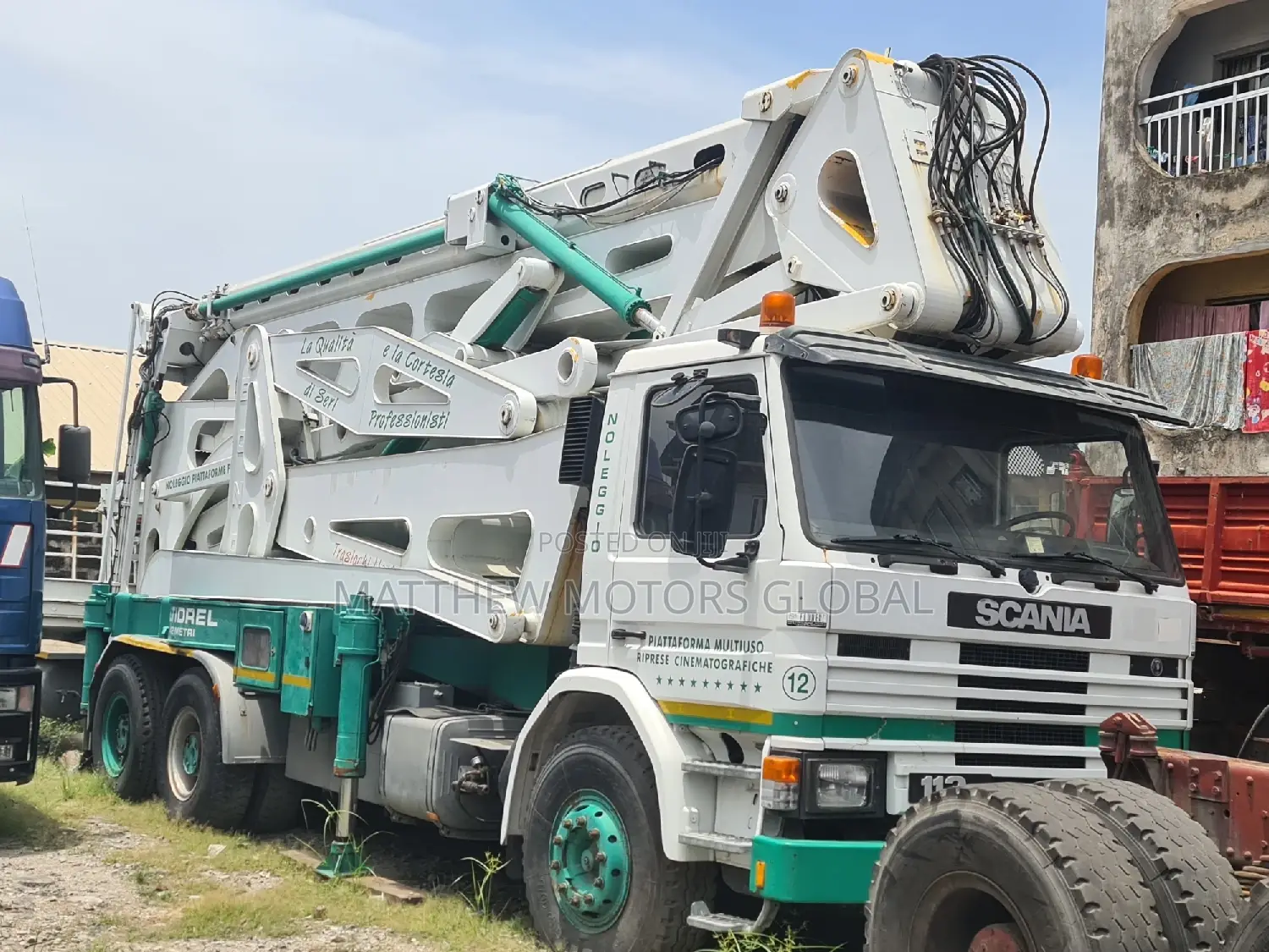 Scania Truck Aerial Platform Lifts