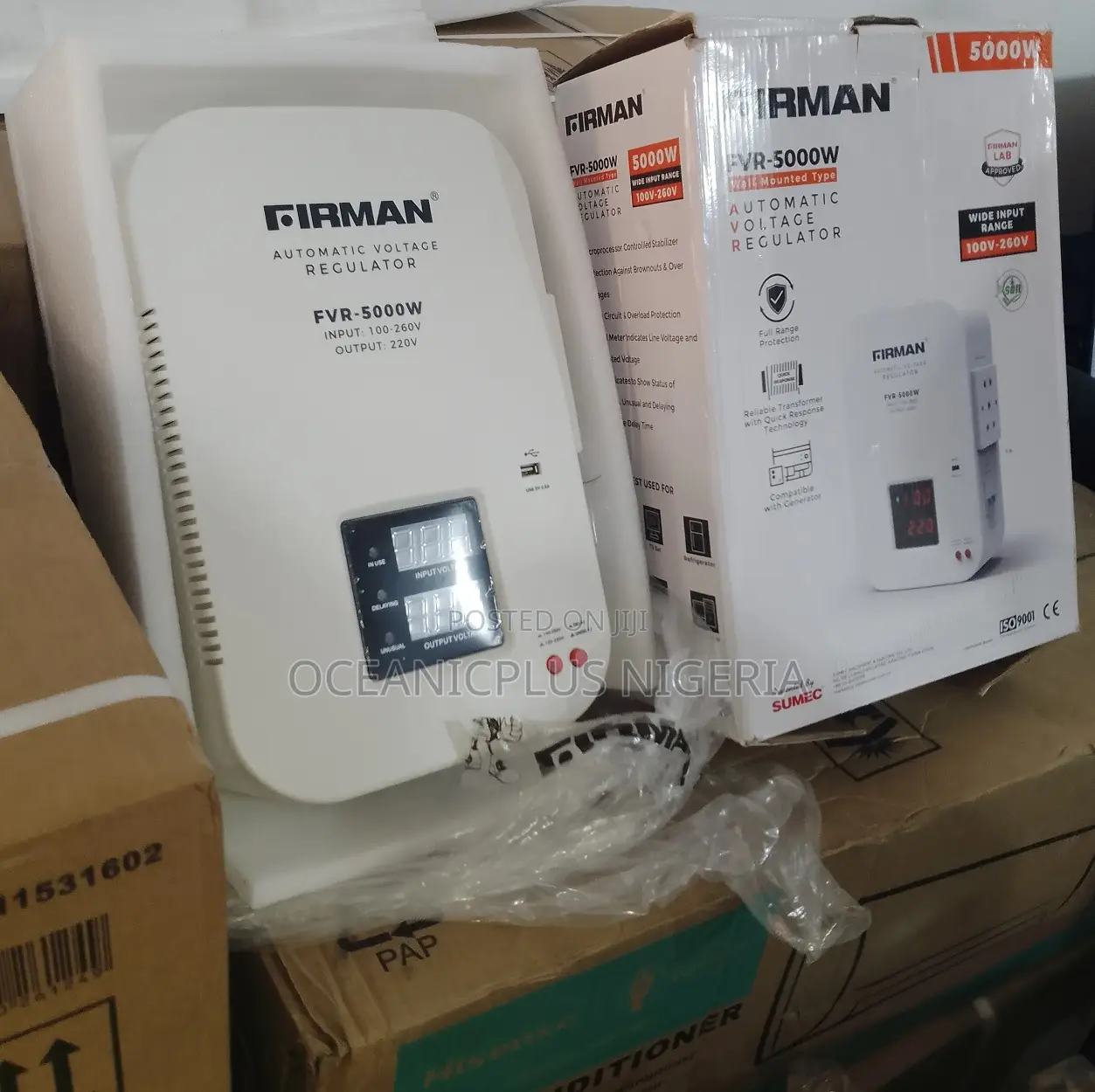 Just In!! Quality Firman Stabilizer 5000W