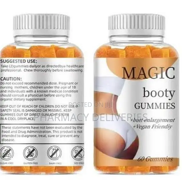 Booty Magic 7 Days Booty Fattening Hip Enlargement Gummies