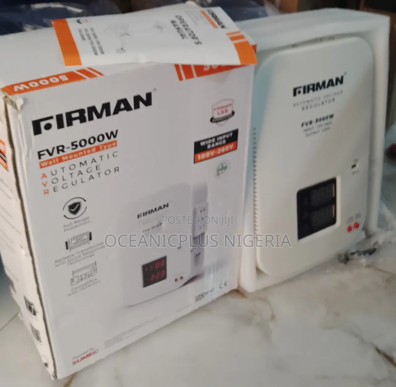 Home Use Firman Stabilizer 5000w With USB Port