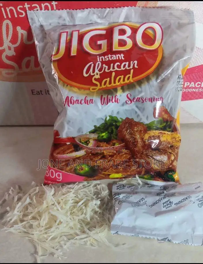 JIGBO Instant African Salad, Aka ABACHA