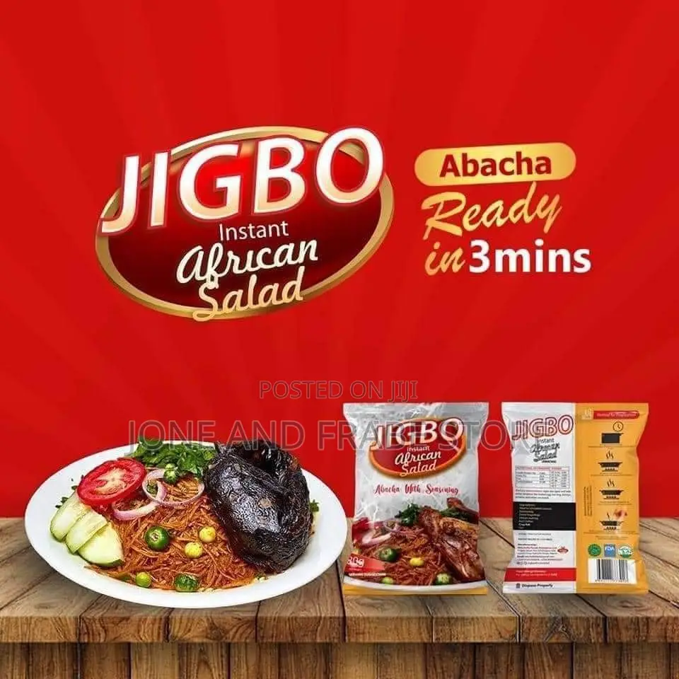 JIGBO Instant African Salad, Aka ABACHA
