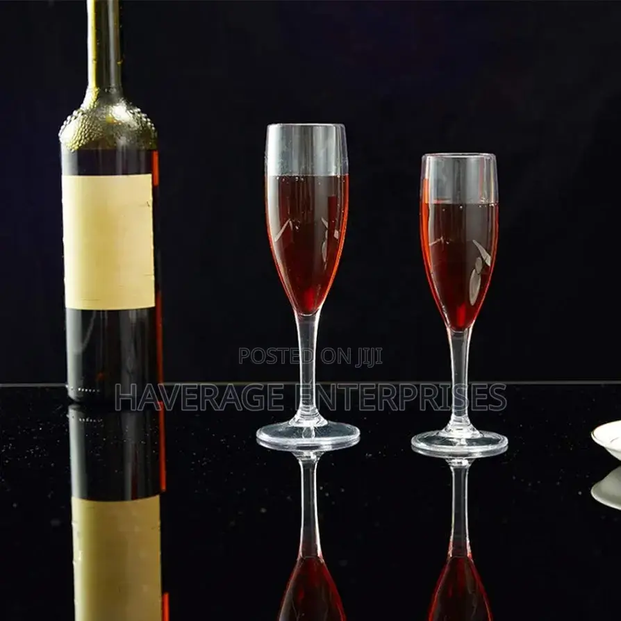 Champagne Acrylic Cup 6pces