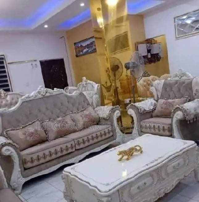 7seater Imported Turkish Royal Fabric Sofa Chair