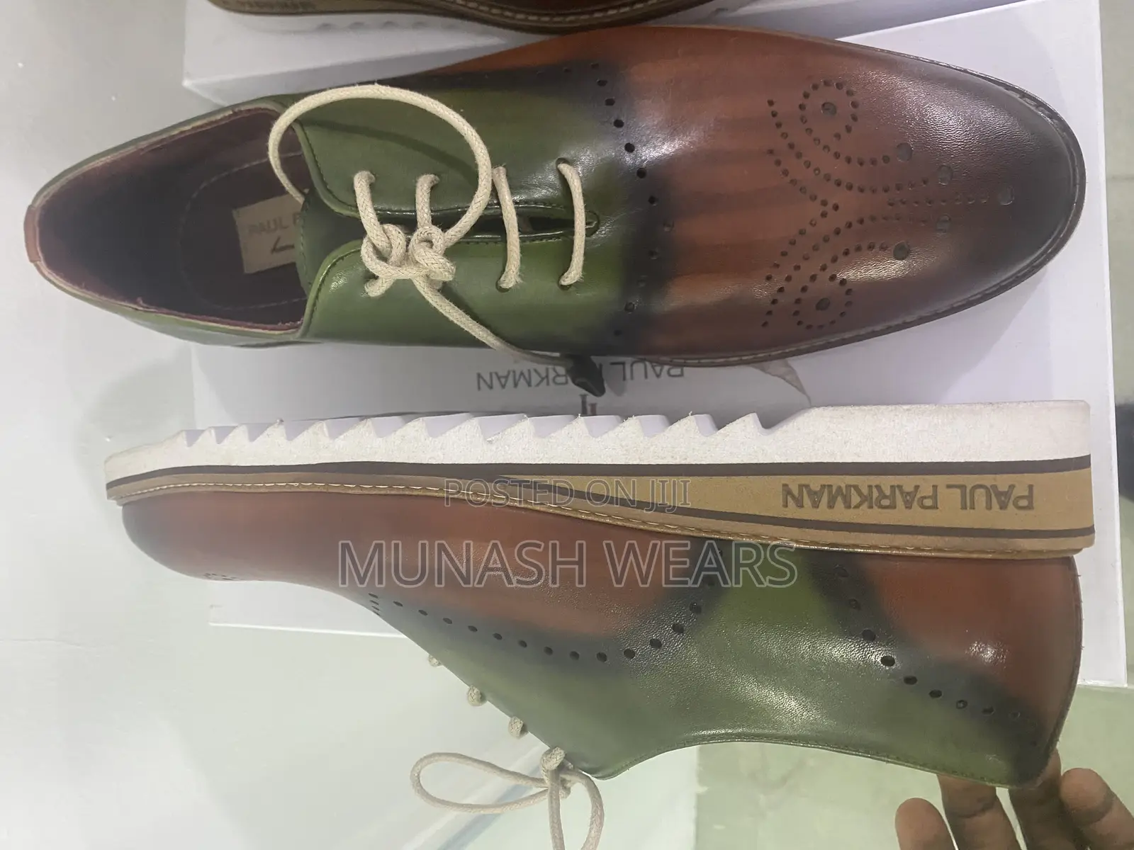 Original Italian Leather Brocks Shoe