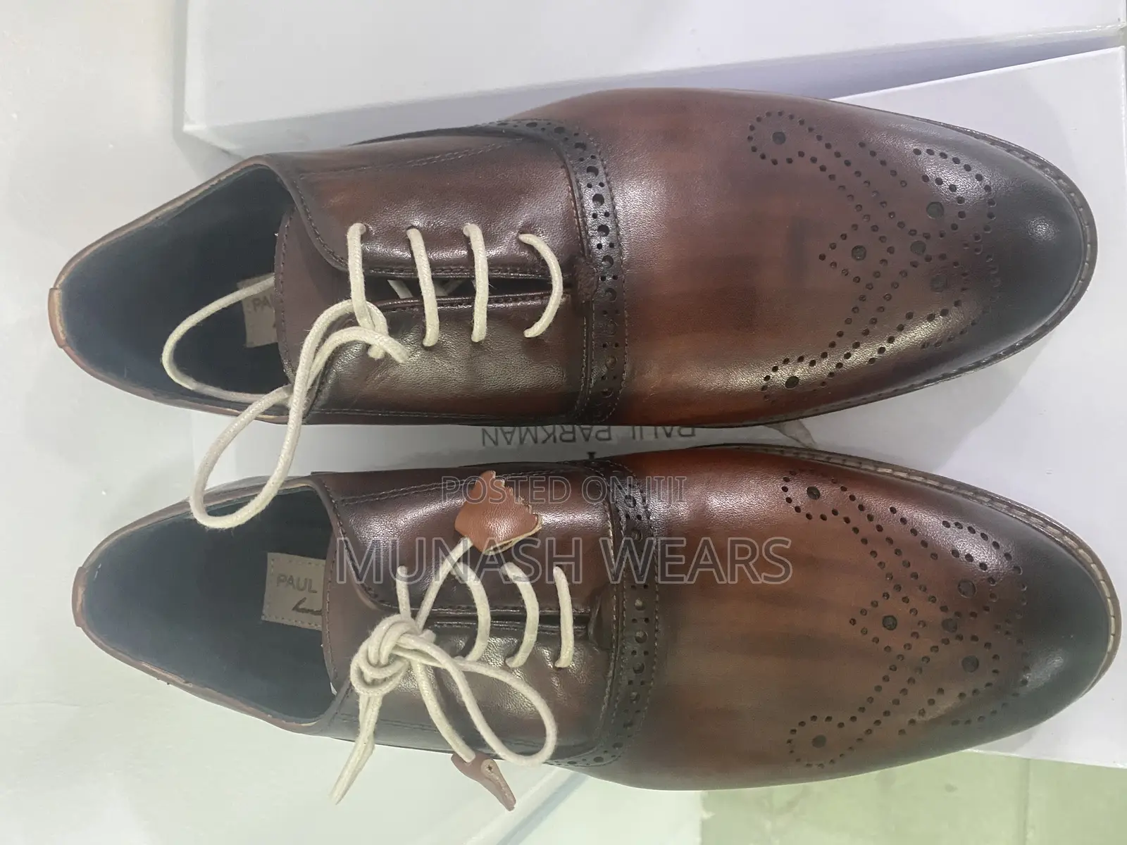 Original Italian Leather Brocks Shoe