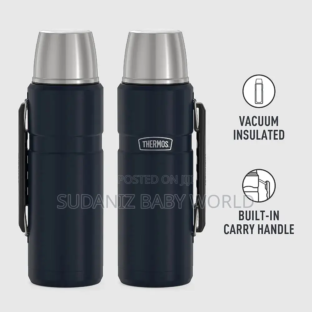 THERMOS Stainless King Vacuum-Insulated Flasks 40 Ounce